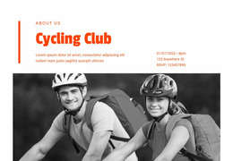 Cyclist Skill Courses - Modern Website Mockup