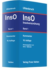 Abbildung von Uhlenbruck | Insolvenzordnung: InsO: Band 1 - Kommentar | 16. Auflage | 2025 | beck-shop.de