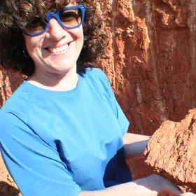 Red soil aggregate from a paleosoil in Mallorca Island (Spain)