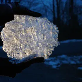 Winter treasure from Hudson river