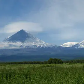 The beauty and grandeur of the Klyuchevskaya Sopka