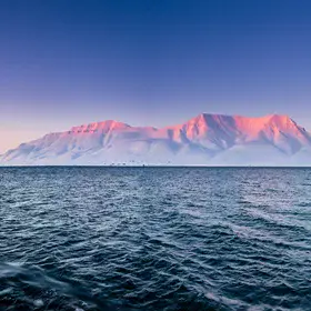 Ice-free Adventfjorden