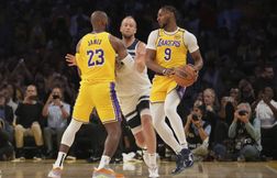 LeBron James « super fier » du fiston Bronny après son premier match NBA