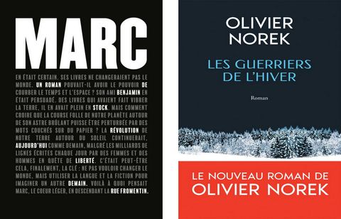 Le prix de Flore va à Benjamin Stock et le prix Jean Giono à Olivier Norek