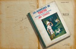 Des albums de Tintin dédicacés par Hergé vont être vendus aux enchères