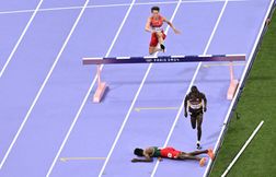 Lamecha Girma a fait peur au Stade de France avec une chute terrible