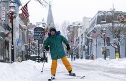 Washington sous la neige, -18°C… Les photos de la tempête aux Etats-Unis