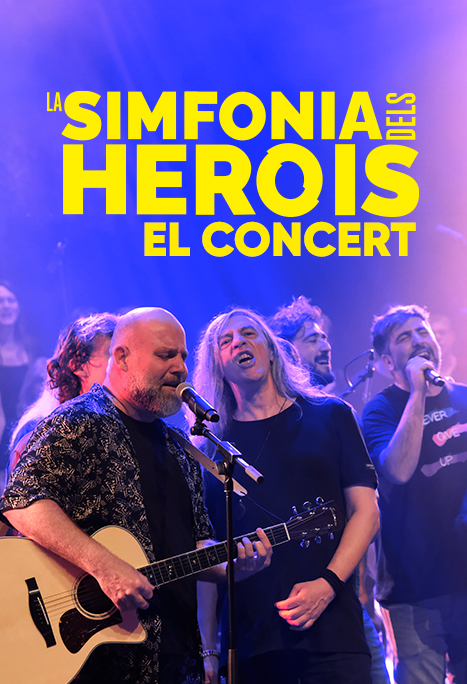 Póster &quot;Concert La simfonia dels Herois&quot;