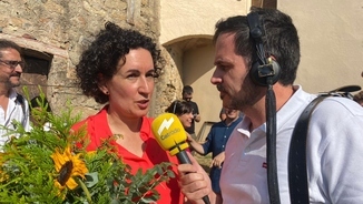 Marta Rovira, entrevistada per Catalunya Ràdio