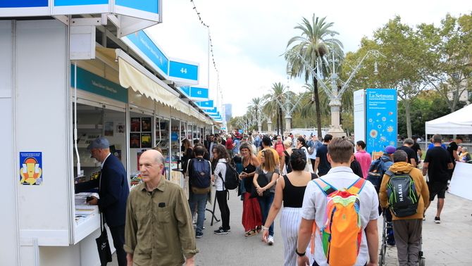 La Setmana del Llibre en Català se celebra fins al 29 de setembre a Barcelona (ACN/Laura Fíguls)