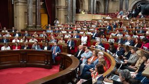 Ple de la cambra catalana de la XV legislatura