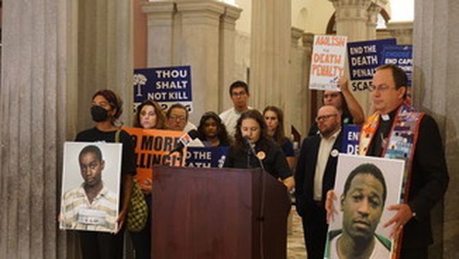 Protesta per demanar l'alliberament de Freddie Owens (American Civil Liberties Union of South Carolina)