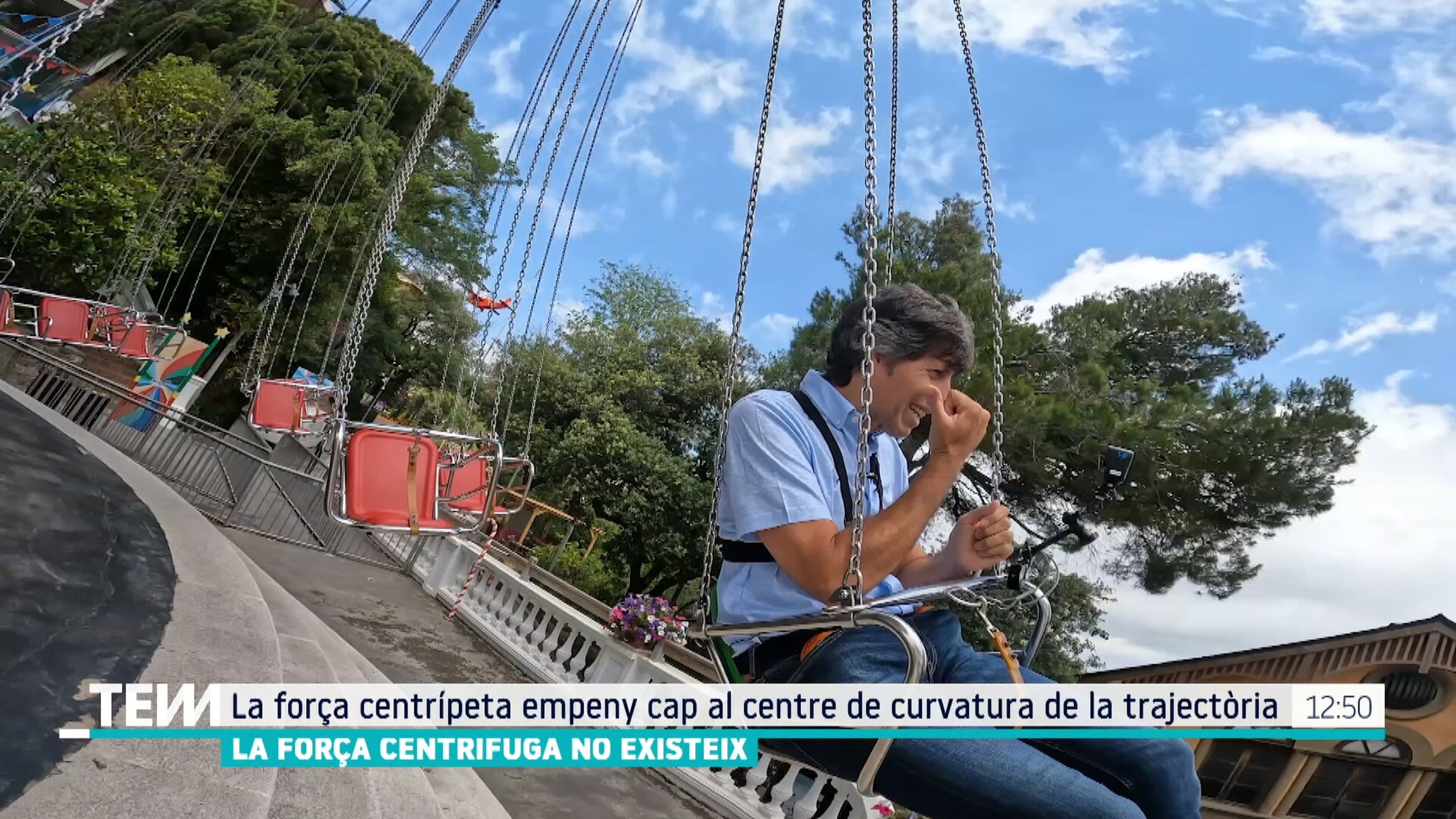 Així és com funciona l'atracció de les Cadiretes del Tibidabo