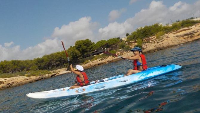 Ruta en caiac i snorkel per la Costa Daurada