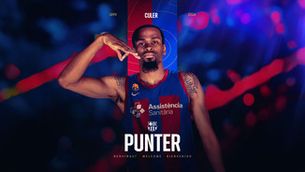 Kevin Punter signa pel Barça per a una temporada