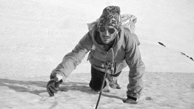  Jordi Pons l'any 1963 durant l'expedició a los Andes. Arxiu Pons 