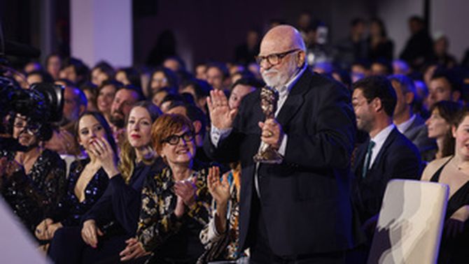 Jaume Figueras, Premi de l'Acadèmia de Cinema Espanyol per 60 anys com a cronista de referència