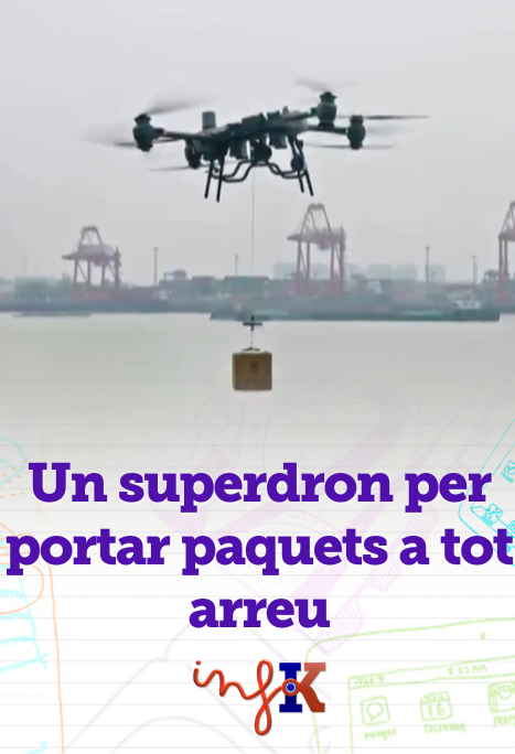 Un superdron per portar paquets a tot arreu