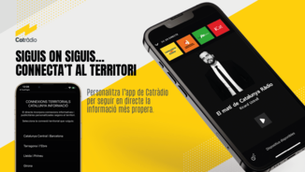 L'app de Catràdio, encara més connectada al territori