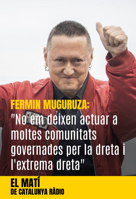 Imatge de:Fermin Muguruza: "No em deixen actuar a moltes comunitats governades per la dreta i l'extrema dreta"