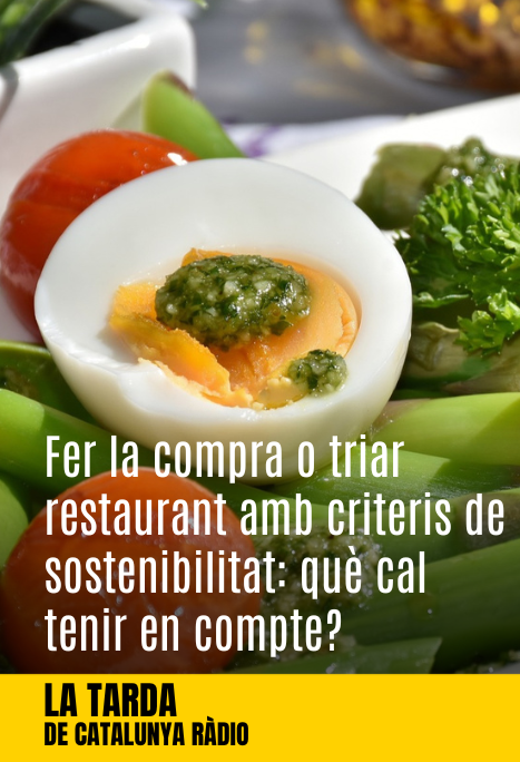 Imatge de:Fer la compra o triar restaurant amb criteris de sostenibilitat: què cal tenir en compte?