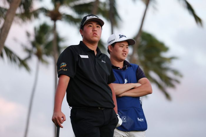 16歳・松山茉生の米ツアーデビュー戦は予選落ちとなった（撮影：GettyImages）