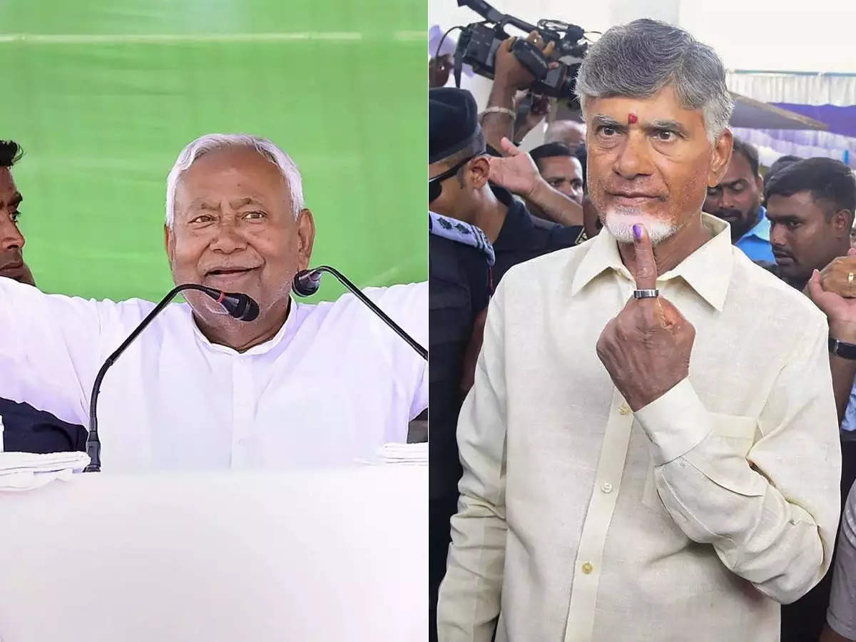 Who are Chandrababu Naidu and Nitish Kumar? Why do they matter? :Image