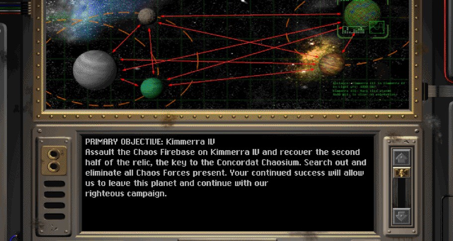 Warhammer 40,000: Chaos Gate PC screenshot