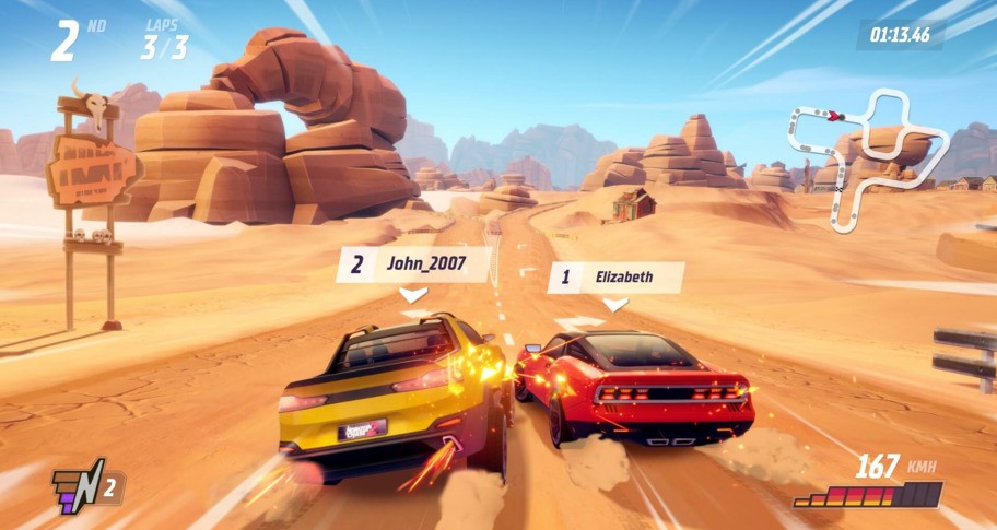 Horizon Chase 2 PC gameplay