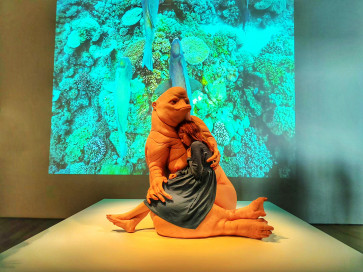 Reimagining coexistence: Australian Piccinini exhibits 'Care' at Museum MACAN