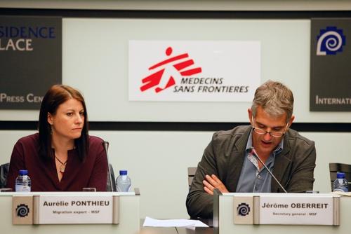 MSF Will no longer seek EU and Member State funding  - Press Conference