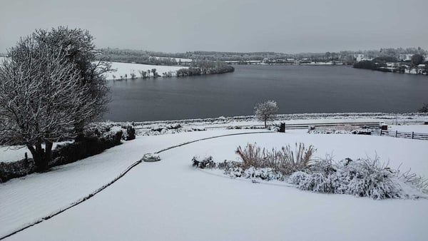 Sleet and snow is possible, especially over high ground (File image)