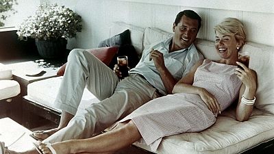 Doris Day y Rock Hudson en 'Confidencias a medianoche'