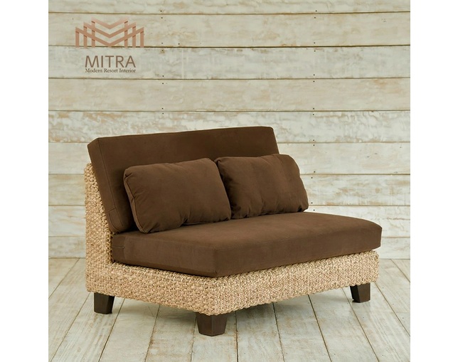 MITRA 【受注生産品】Water Hyacinth Day Bed Sofa Set-Uの写真