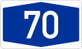 A70 shield}}