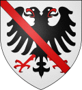 Arms of Broons, derived from the arms of Bertrand du Guesclin