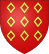 Modern arms of the Viscounts of Rohan