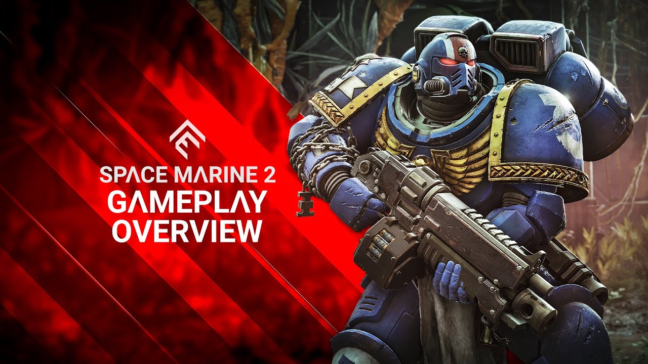 Warhammer 40,000: Space Marine 2 - Gameplay Overview Trailer - YouTube