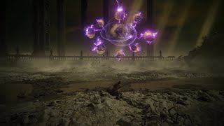Consort Radahn phase 2 meteor attack hitboxes visualized