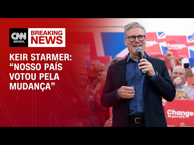 Keir Starmer: “Nosso país votou pela mudança” | CNN NOVO DIA