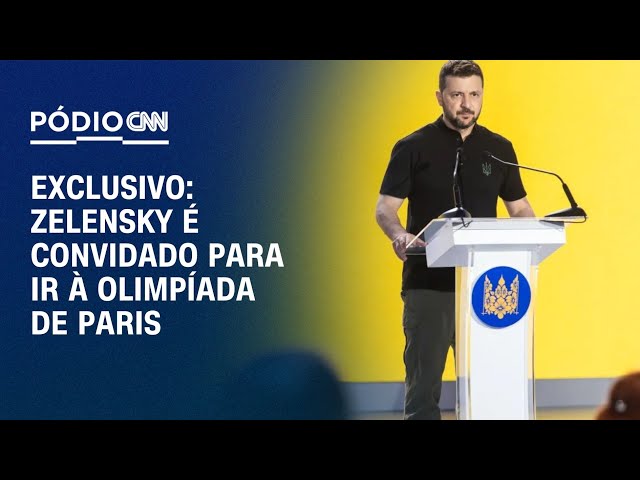 Exclusivo: Zelensky é convidado para ir à Olimpíada de Paris | CNN NOVO DIA