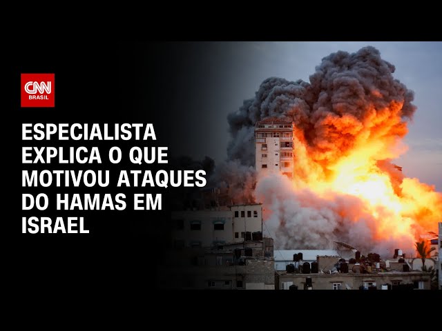 Especialista explica o que motivou ataques do Hamas em Israel | CNN PRIME TIME