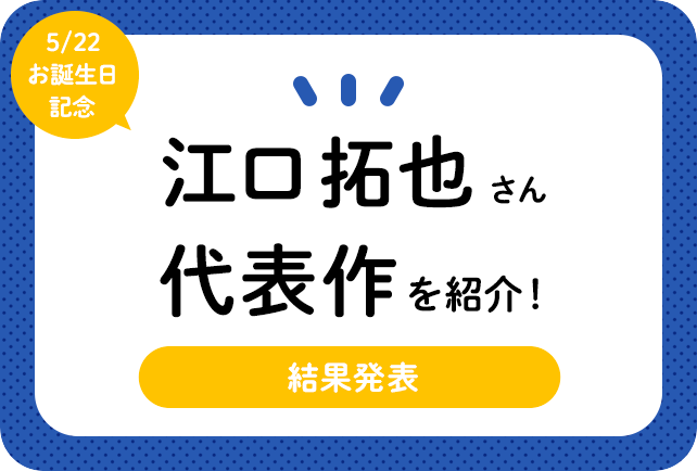 声優・江口拓也さん、アニメキャラクター代表作まとめ（2020年版）