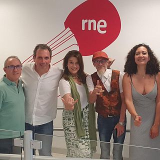 Fernando Berlanga, Declam Hemp y Tuti Fern�ndez, en 'Buen finde' de RNE