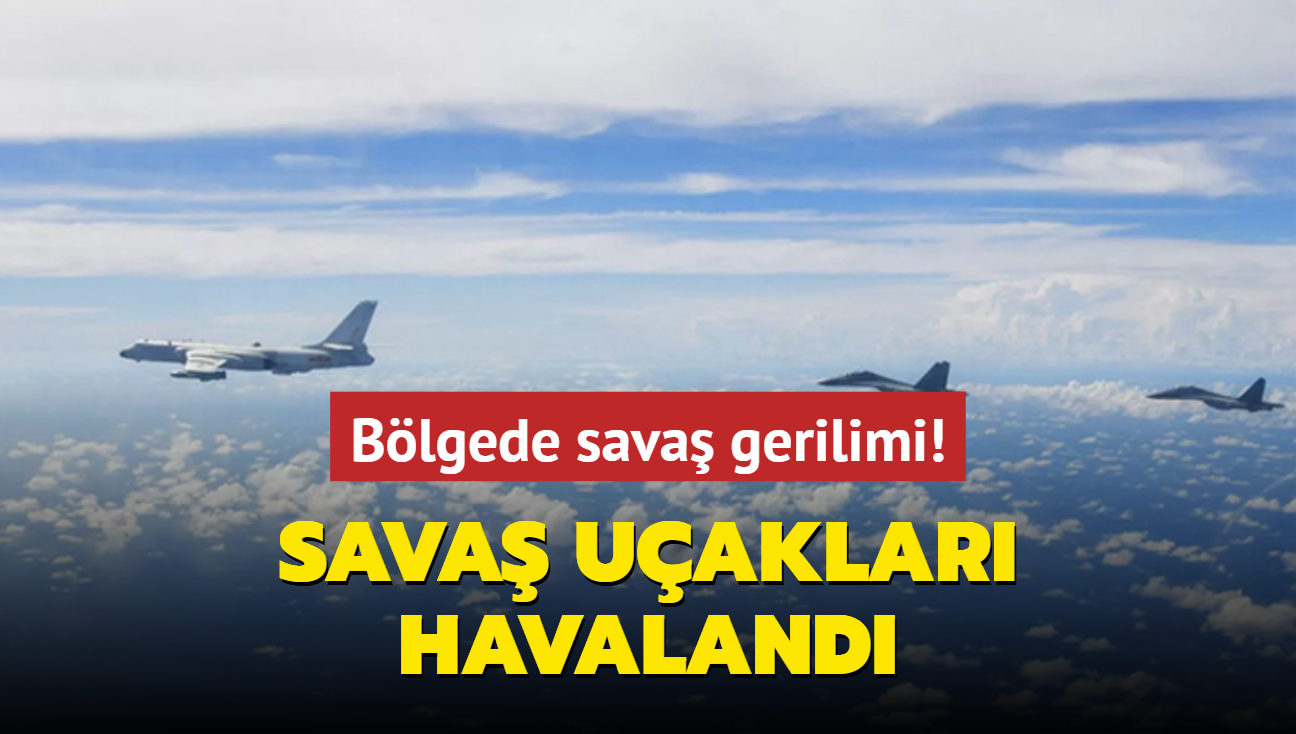 Sava� u�aklar� havaland�... B�lgede sava� gerilimi!