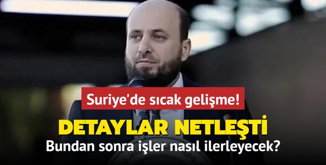 Suriye'de s�cak geli�me! Bundan sonra i�ler nas�l ilerleyecek? Detaylar netle�ti