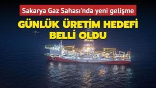 Sakarya Gaz Sahas�'nda g�nl�k �retim hedefi belli oldu