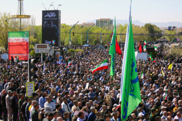 Funeral held for martyr General Mohammedreza Zahedi