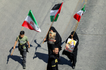 Funeral held for martyr General Mohammedreza Zahedi