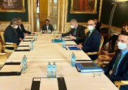 Iran's top nuclear negotiator meets with Enrique Mora & European troika